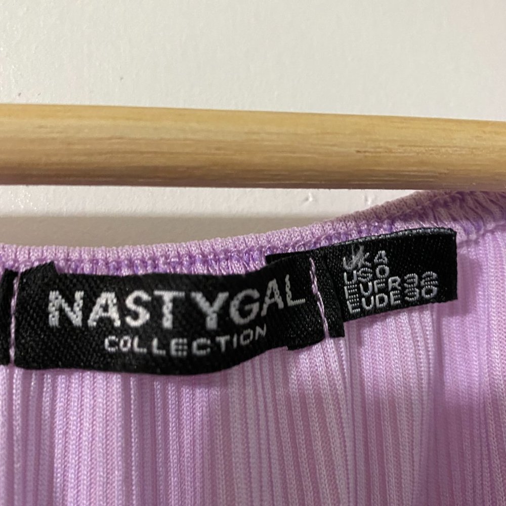 Purple Cropped Top - Picture 3 of 3